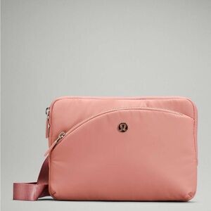 Lululemon Curved Lines Crossbody Bag in Pink Pastel